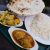 String Hoppers or rotti with kiri hodi / dhal curry and chicken / fish curry